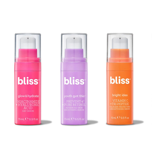 Bliss Serum Essentials 3PC Spa Kit