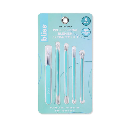 Bliss Clear Genius Professional Blemish Extractor Kit in packaging