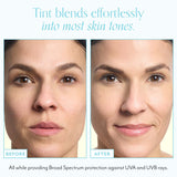 Block Star Tinted Daily Mineral Sunscreen SPF 30 Model B&A