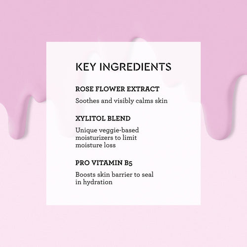 Bliss Makeup Melt Cleanser - Face & Eye Makeup Remover key ingredients are Rose Flower Extract, Xylitol Blend, and Pro Vitamin B5
