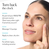 Bliss Youth Got This Serum can be used as part of your AM and PM skincare routine with 1-2 pumps applied to clan, dry skin. Bliss Youth Got This Serum is good for all skin types, including sensitive