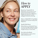 Laura Geller x Bliss Beach Day SPF Kit how to apply