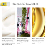 Laura Geller x Bliss Beach Day SPF Kit block star key ingredients