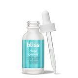 Bliss Clear Genius 10% AHA, BHA, and PHA blend clarifying liquid peel