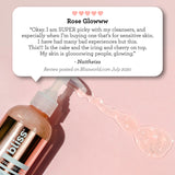 Bliss Rose Gold Cleanser customer review