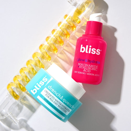 Bliss Hydration Sensations Bestsellers Kit lifestyle image