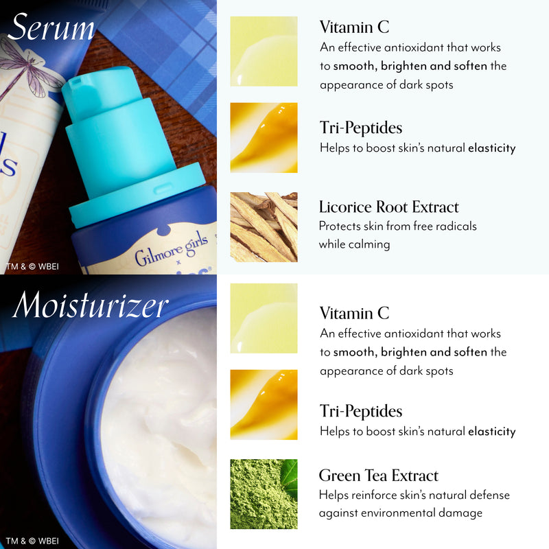 Gilmore Girls x Bliss Vitamin C Serum + Moisturizer Duo