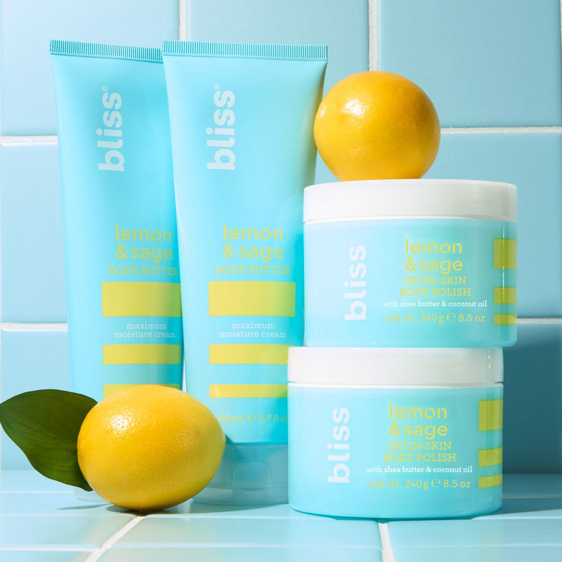 Bliss Lemon & Sage Moisturizing Body Butter lifestyle collection image