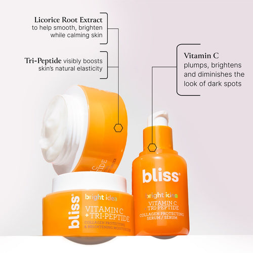 Bliss Brighten Up Radiant Skin Duo key ingredients