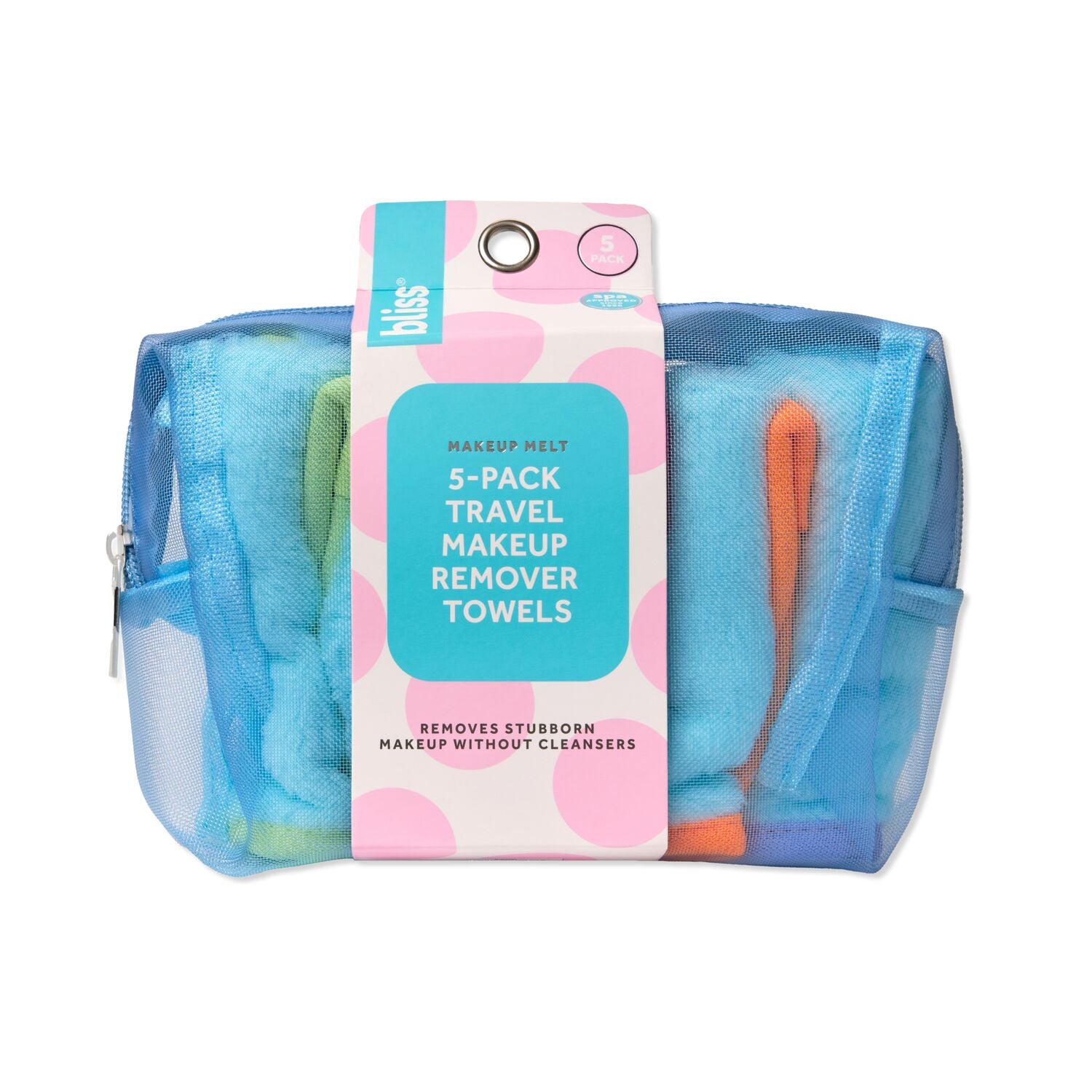 Makeup Melt Mini Reusable Makeup Remover Towels Travel Set Bliss