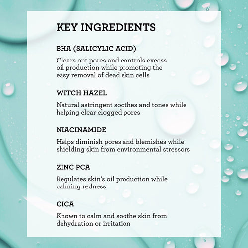 Bliss Clear Genius Body Acne Spray key  ingredients