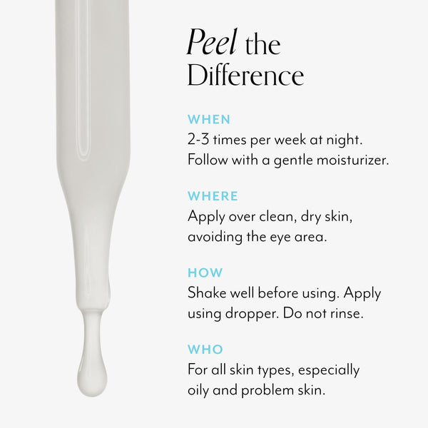 Bliss Clear Genius Peel can be used 2-3x a week at night and works for all skin types, especially oily and problem skin