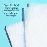 Bliss That's Incredi-peel Glycolic Acid Pads exfoliate and brighten overnight