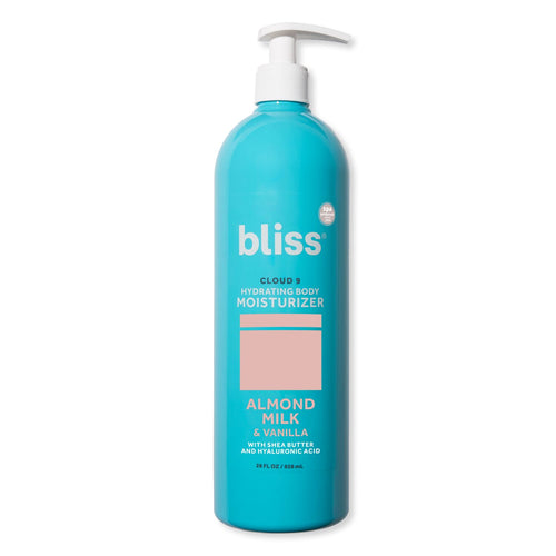 Bliss Cloud 9 Hydrating Body Moisturizer, Almond Milk & Vanilla With Shea Butter and Hyaluronic Acid
