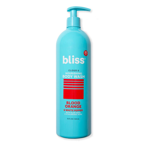 Bliss Cloud 9 Nourishing Body Wash, Blood Orange & White Pepper With Aloe Vera & Hyaluronic Acid