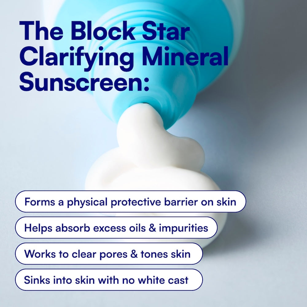 Block Star Clarifying Mineral Sunscreen SPF 30