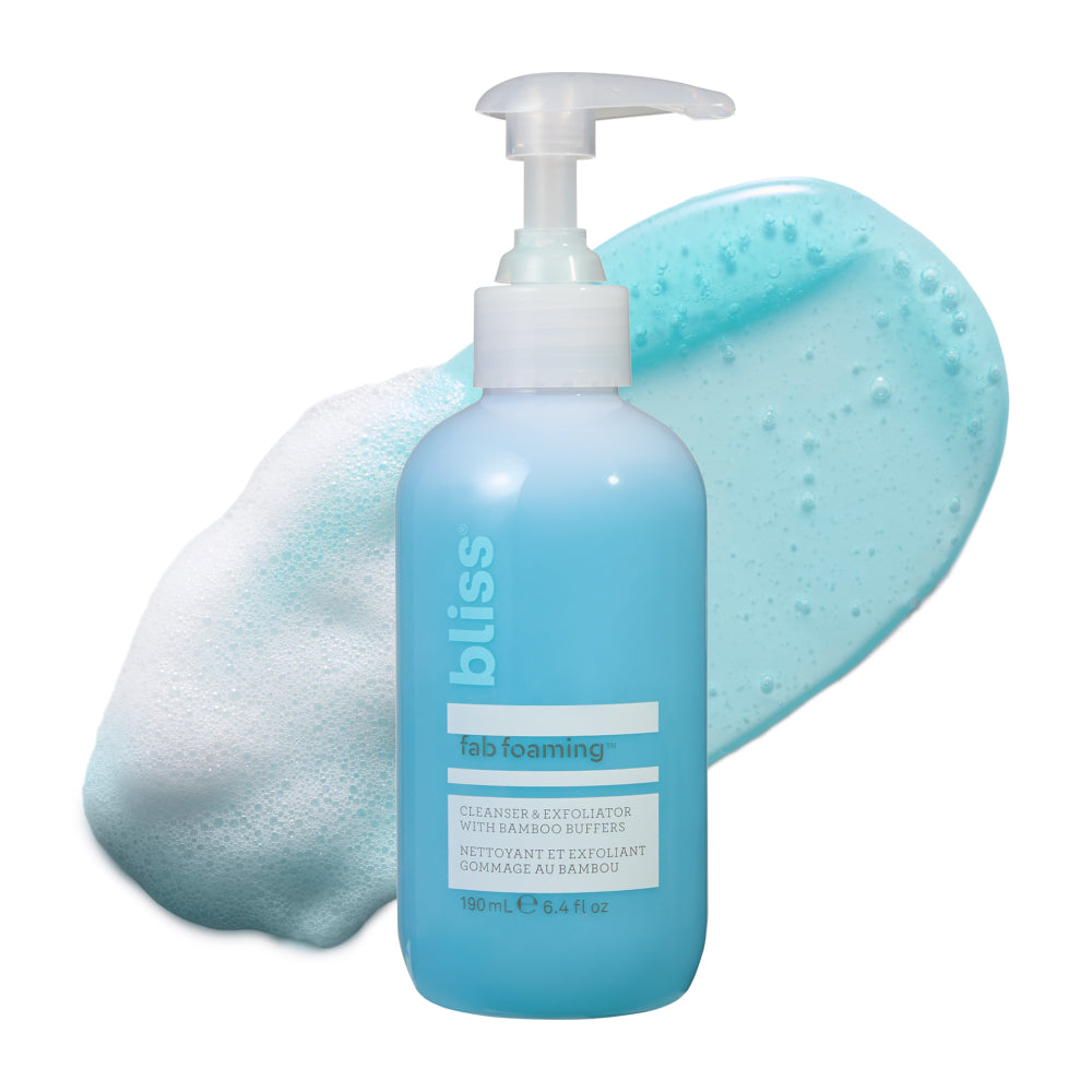 Fab Foaming 2-in-1 Gel Facial Cleanser & Exfoliator