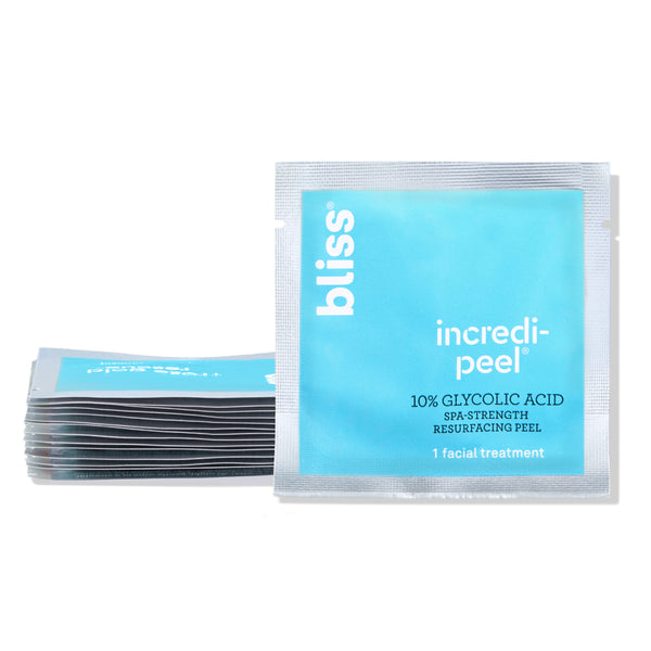 That's Incredi-peel: Glycolic Acid Face Peel Pads | Bliss – Bliss
