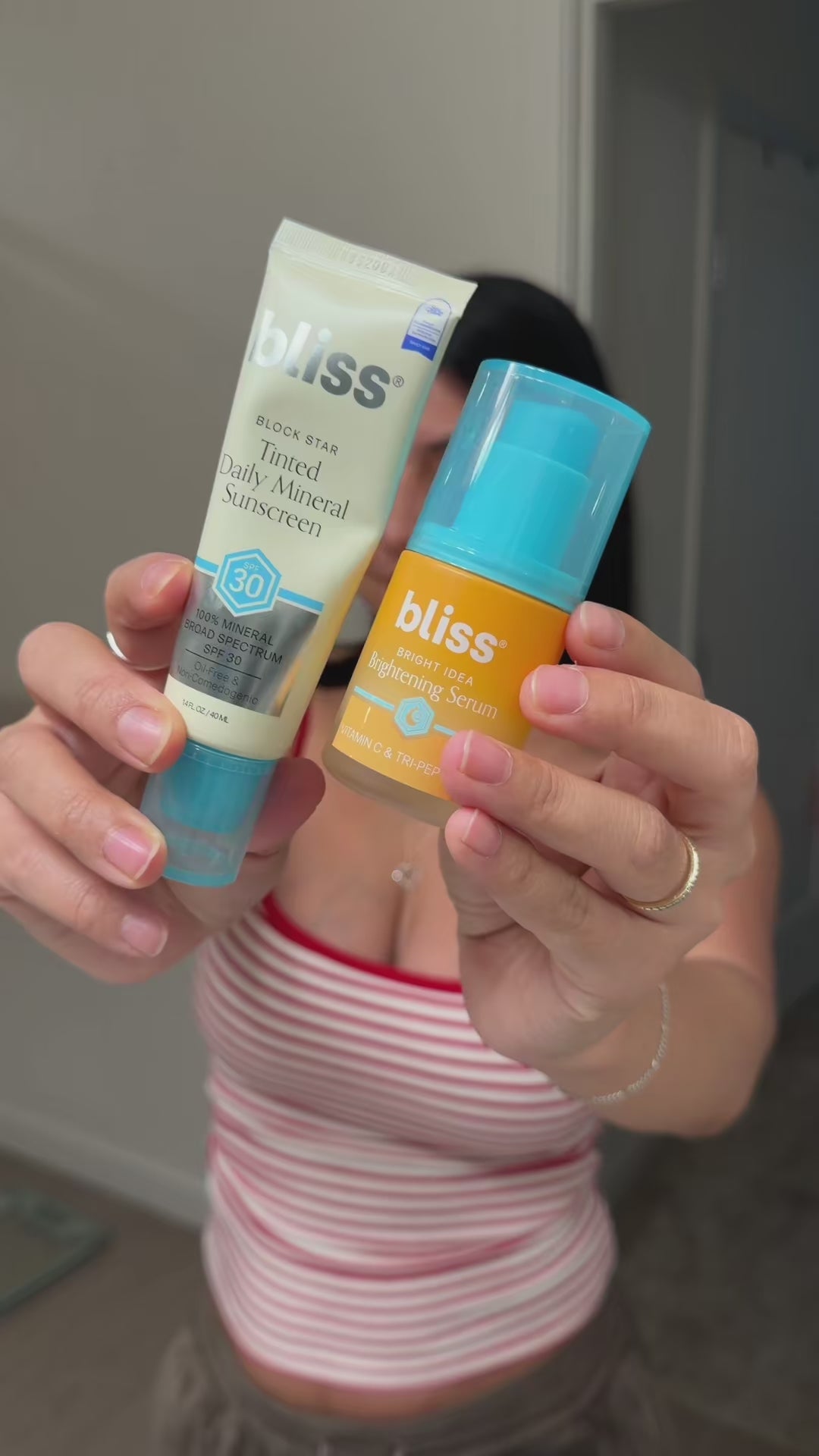 Load video: Vitamin C Serum &amp; SPF Duo