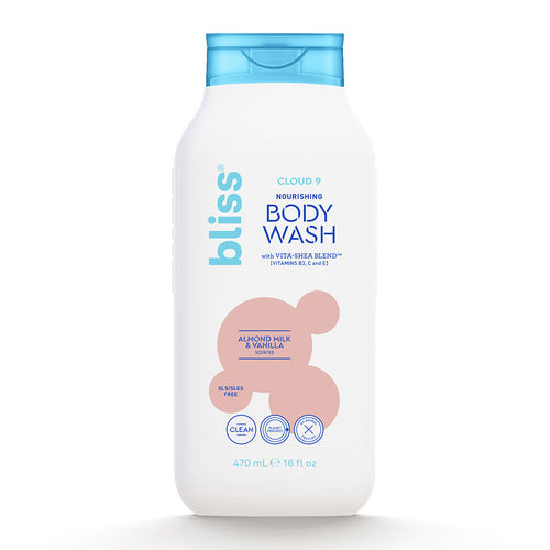 Almond Milk & Vanilla Cloud 9 Body Wash Bottle