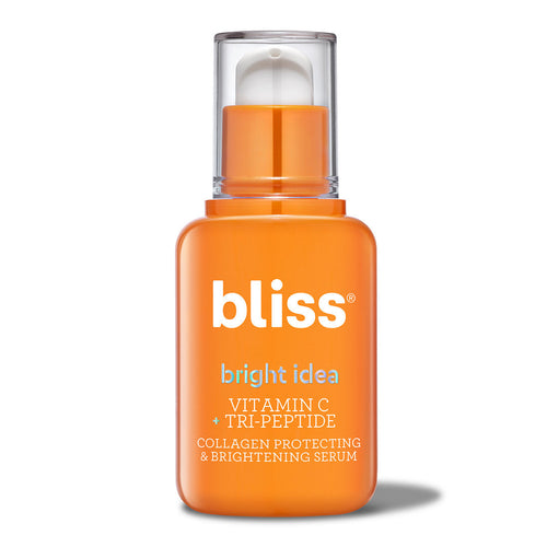 Bliss Bright Idea Serum with Vitamin C and Tri-Peptide Collagen for skin brightening