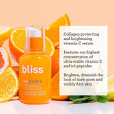 Bliss Bright Idea Serum brightens and diminishes the look of  dark spots and visibly firms skin