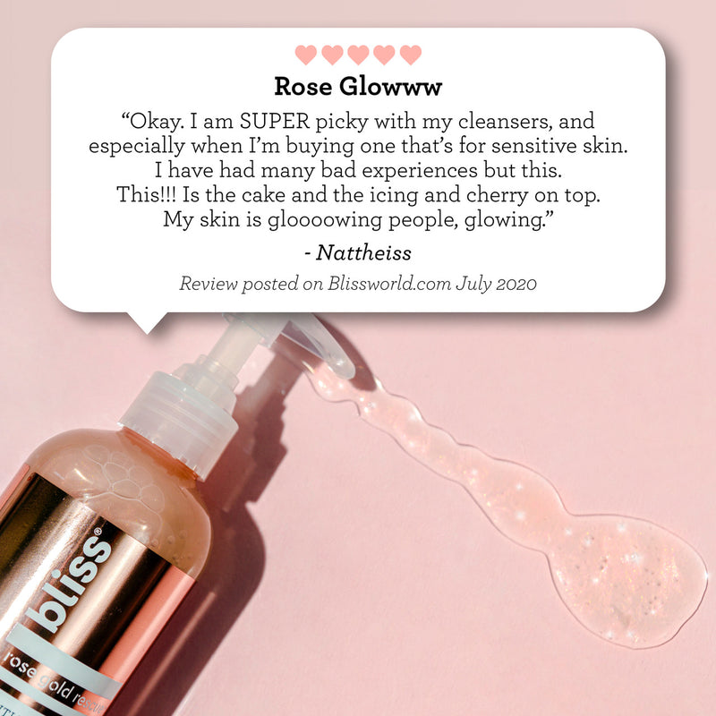 Rose Gold Rescue Rose Water Cleanser
