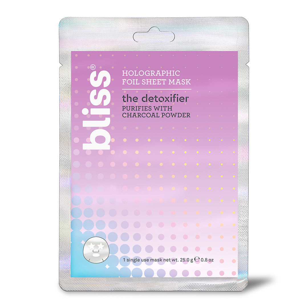 Bliss The Detoxifier Holographic Foil Sheet Mask